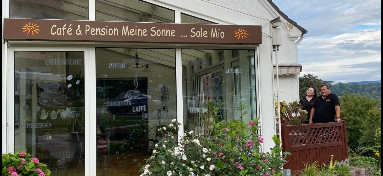 Pension & Cafe Meine Sonne Sole Mio Bad Sooden-Allendorf Exteriör bild