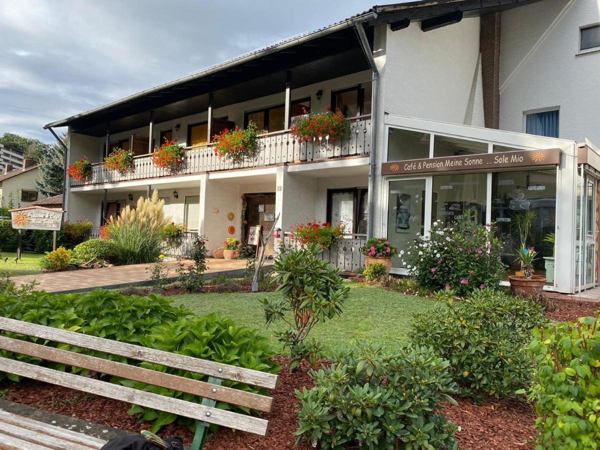 Pension & Cafe Meine Sonne Sole Mio Bad Sooden-Allendorf Exteriör bild