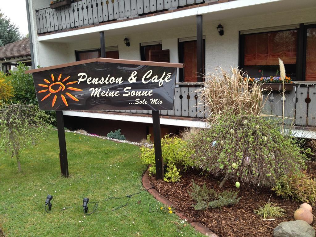 Pension & Cafe Meine Sonne Sole Mio Bad Sooden-Allendorf Exteriör bild