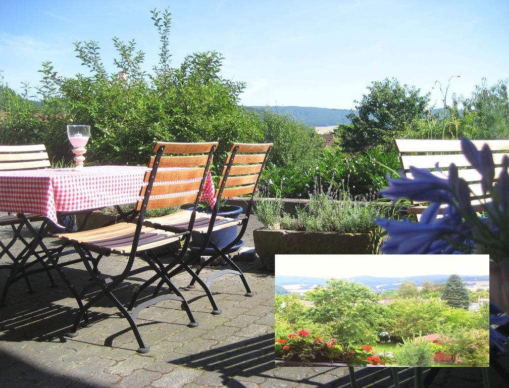 Pension & Cafe Meine Sonne Sole Mio Bad Sooden-Allendorf Exteriör bild